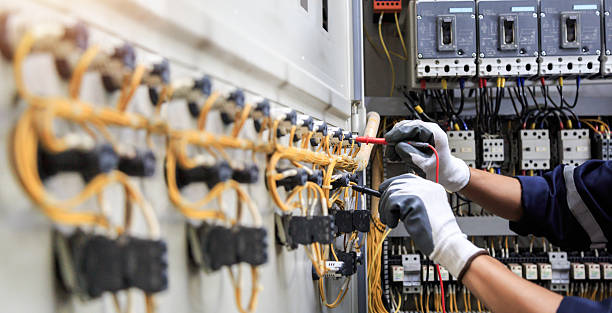 Professional Electrician technician working in Staunton, VA